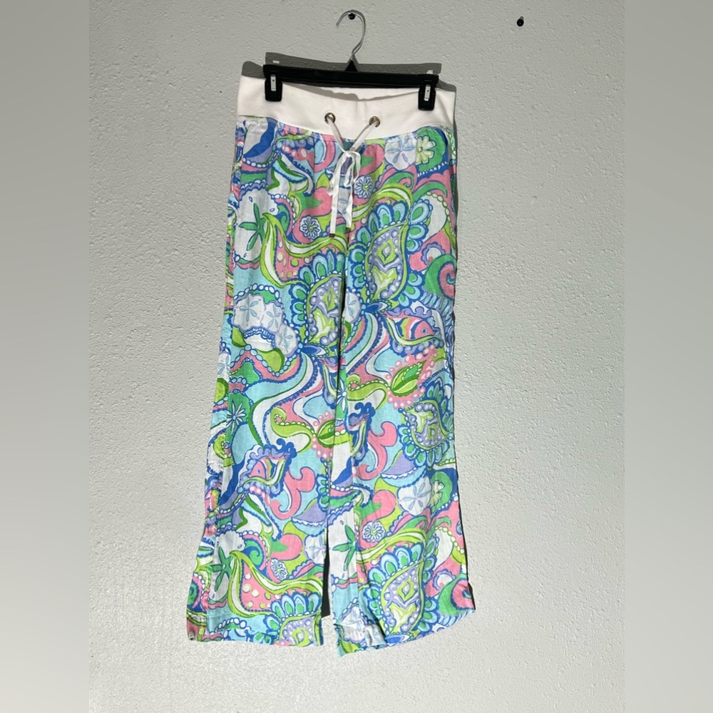 Lilly Pulitzer Linen Beach Pants